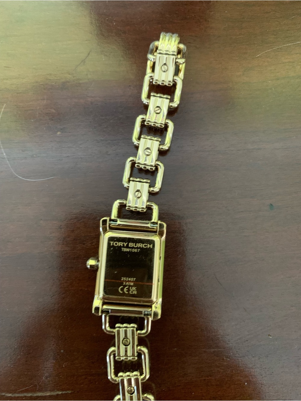 TBW1067 Tory Burch Gold  Watch with matching bracelet - Picture 4 of 7